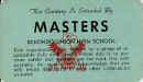 Masters - Redondo Union HS