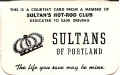 Sultans - Portland