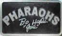 Pharaohs Plaque with Bo Hopkins Autograph