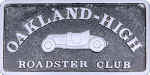 Oakland High Roadster Club